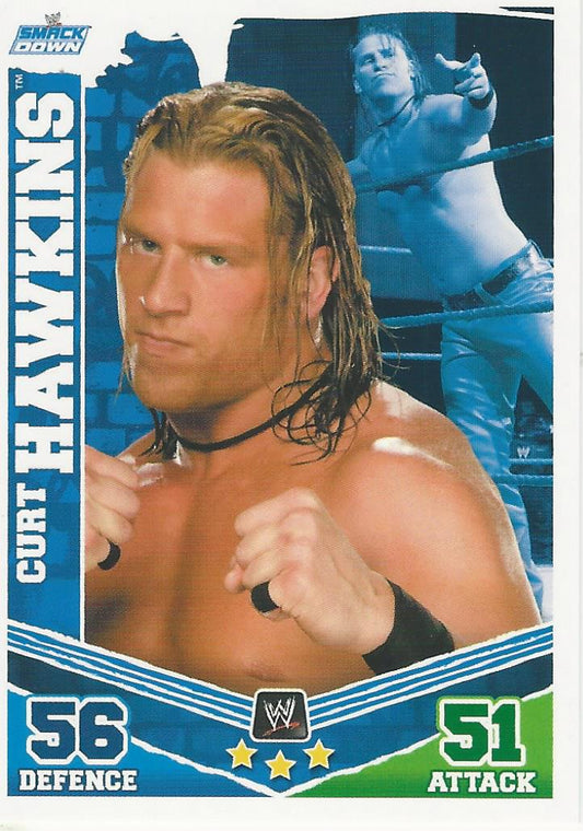 WWE Topps Slam Attax Mayhem 2010 Curt Hawkins #106