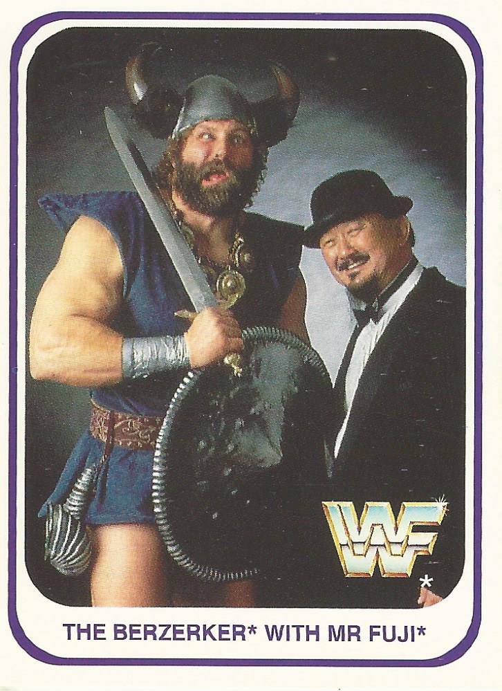WWF Merlin 1991 Berzerker #106