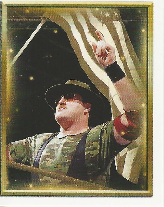 WWE Topps 2018 Stickers Sgt Slaughter #106