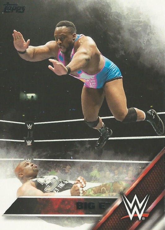 WWE Topps Then Now Forever 2016 Big E #106