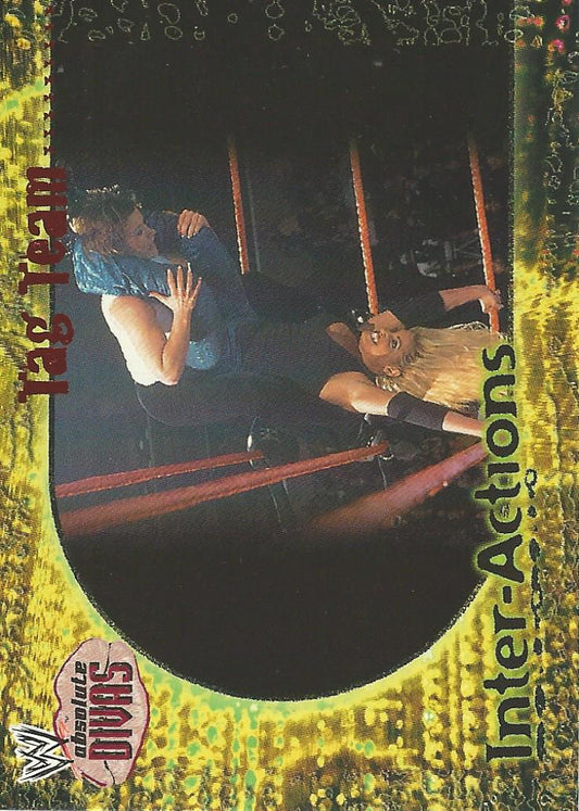WWE Fleer Absolute Divas 2002 IA 6 of 20 Trish Stratus trading card PW Catalog