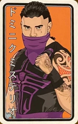 Dominik Mysterio trading card PW Catalog