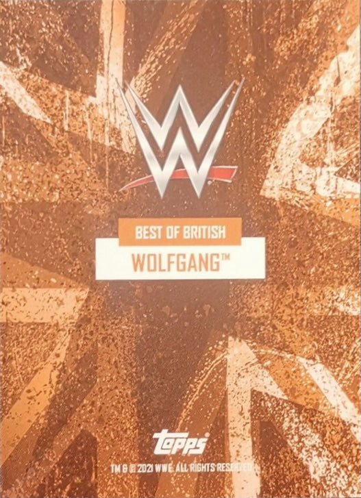 Wolfgang trading card PW Catalog
