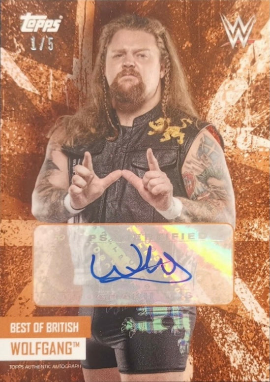 Wolfgang trading card PW Catalog