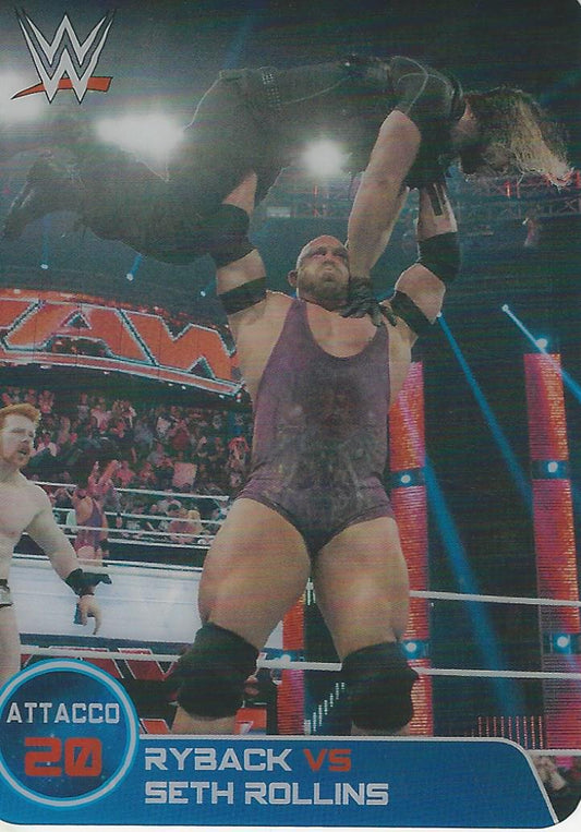 WWE Edibas Lamincards 2014 Ryback #154