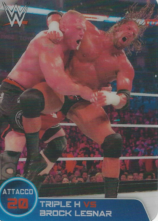WWE Edibas Lamincards 2014 Triple H #155