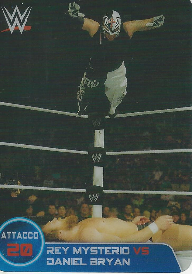 WWE Edibas Lamincards 2014 Rey Mysterio #158