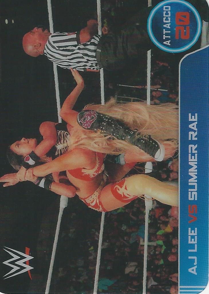 WWE Edibas Lamincards 2014 AJ Lee #159