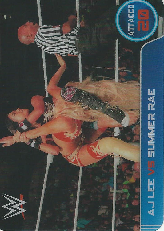 WWE Edibas Lamincards 2014 AJ Lee #159
