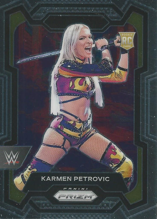 WWE Panini Prizm 2024 Karmen Petrovic #107