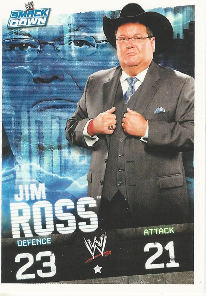 WWE Topps Slam Attax Evolution 2010 Jim Ross #107