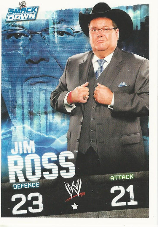 WWE Topps Slam Attax Evolution 2010 Jim Ross #107
