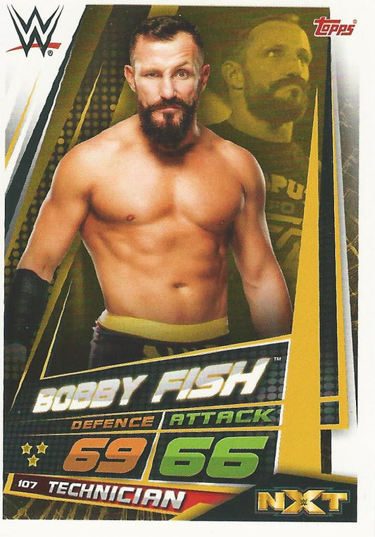 WWE Topps Slam Attax Universe 2019 Bobby Fish #107