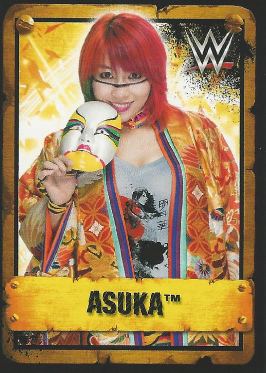 WWE Topps Stickers 2017 Asuka #107