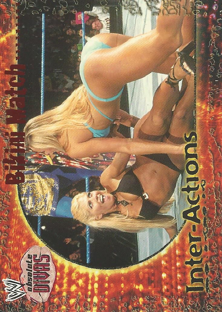 WWE Fleer Absolute Divas 2002 IA 7 of 20 Torrie Wilson trading card PW Catalog