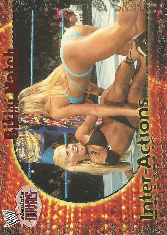 WWE Fleer Absolute Divas 2002 IA 7 of 20 Torrie Wilson trading card PW Catalog