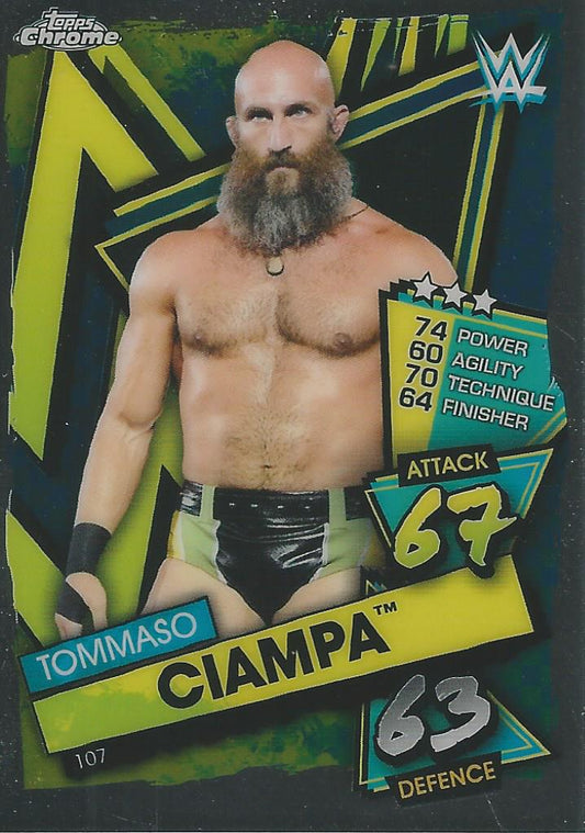 WWE Topps Slam Attax Chrome 2021 Tommaso Ciampa #107