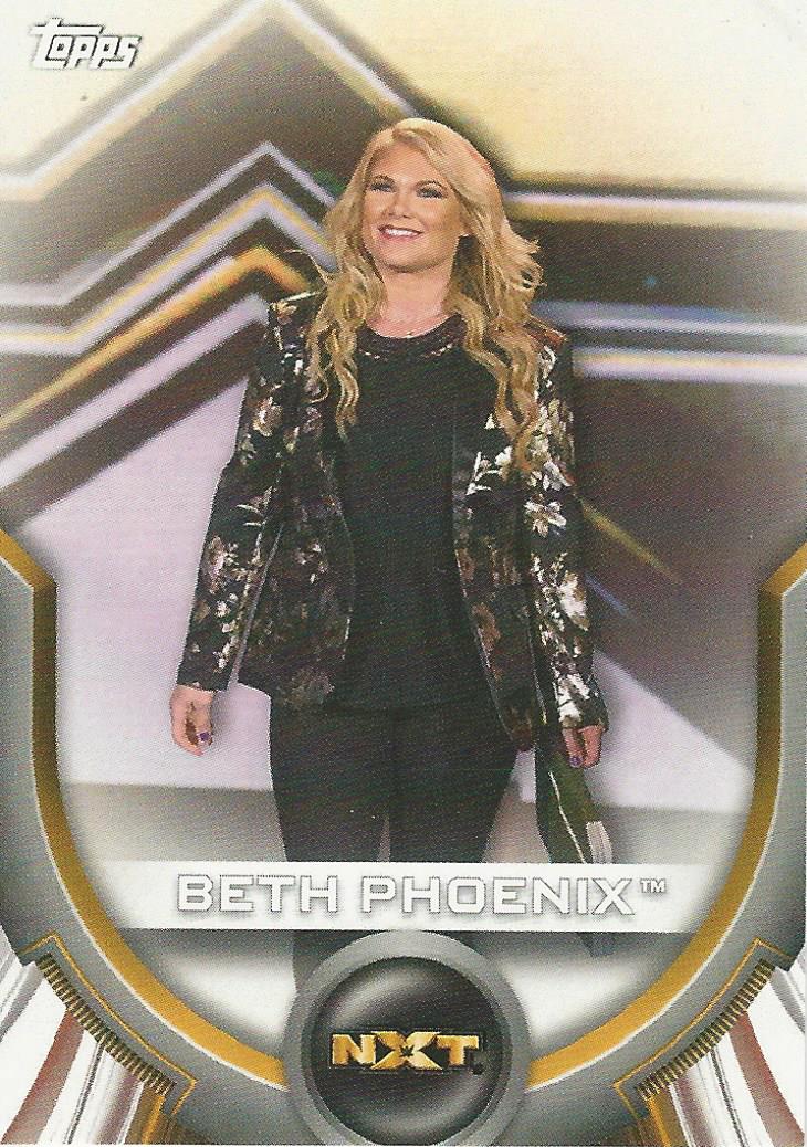 WWE Topps Women Division 2020 Beth Phoenix RC-7 trading card PW Catalog