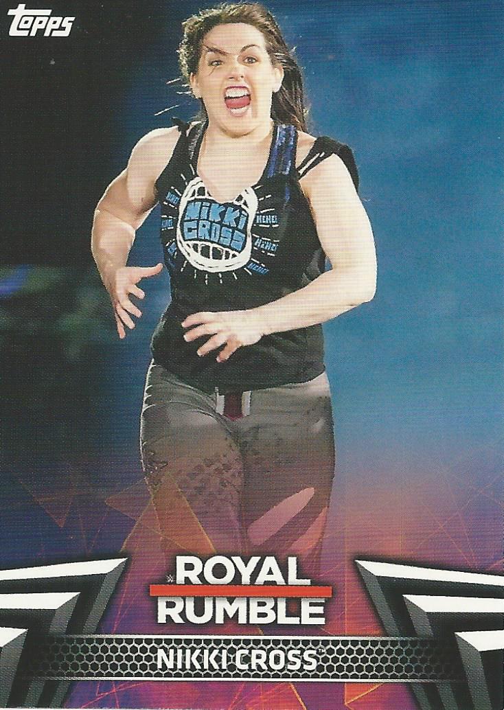 WWE Topps Women Division 2019 Trading Car Nikki Cross RR7 trading card PW Catalog