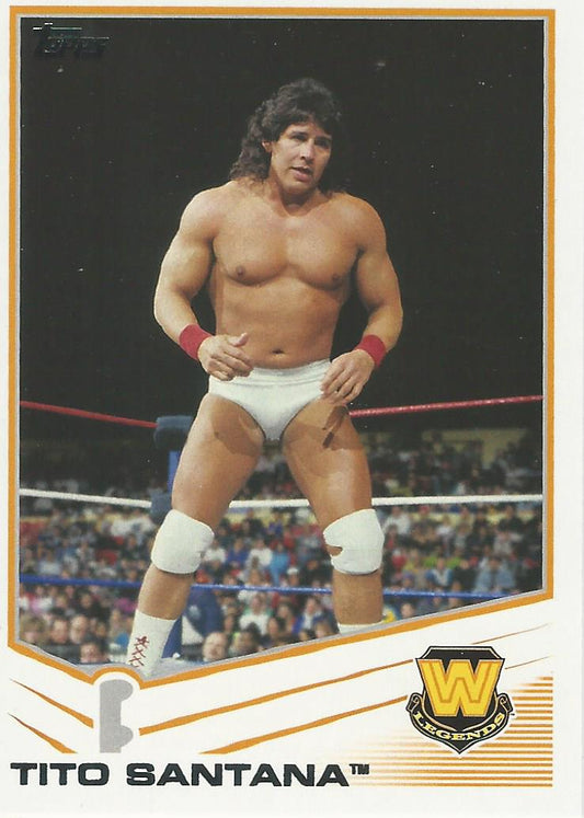 WWE Topps 2013 Tito Santana #107