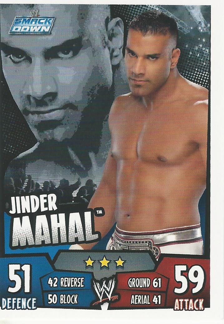 WWE Topps Slam Attax Rumble 2011 Jinder Mahal #107