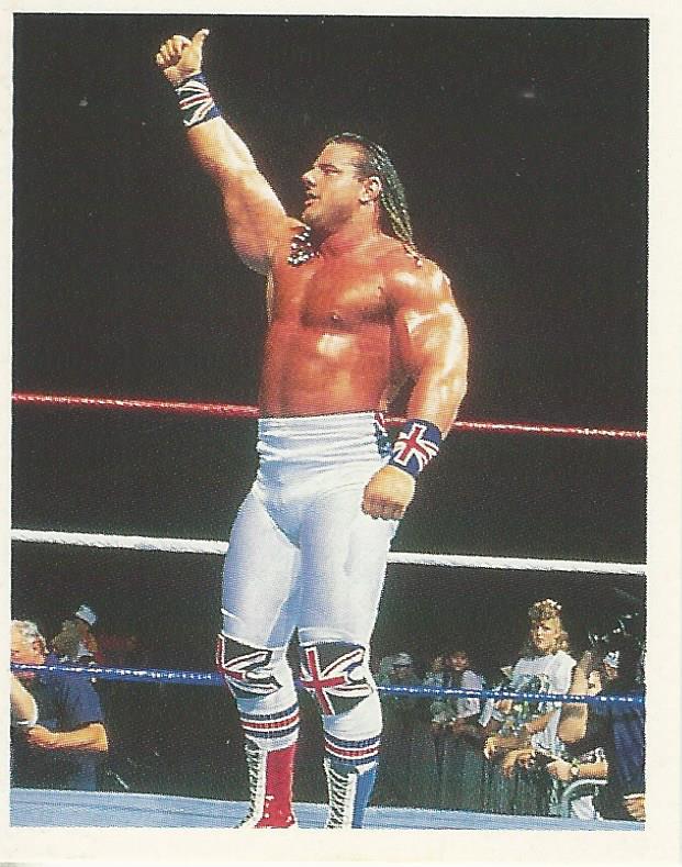 WWF Merlin Stickers 1991 British Bulldog #107