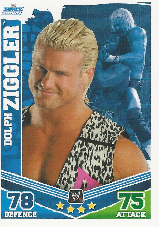 WWE Topps Slam Attax Mayhem 2010 Dolph Ziggler #107