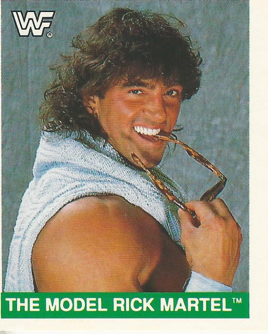 WWF Merlin Sticker Collection 1990 Rick Martel #107