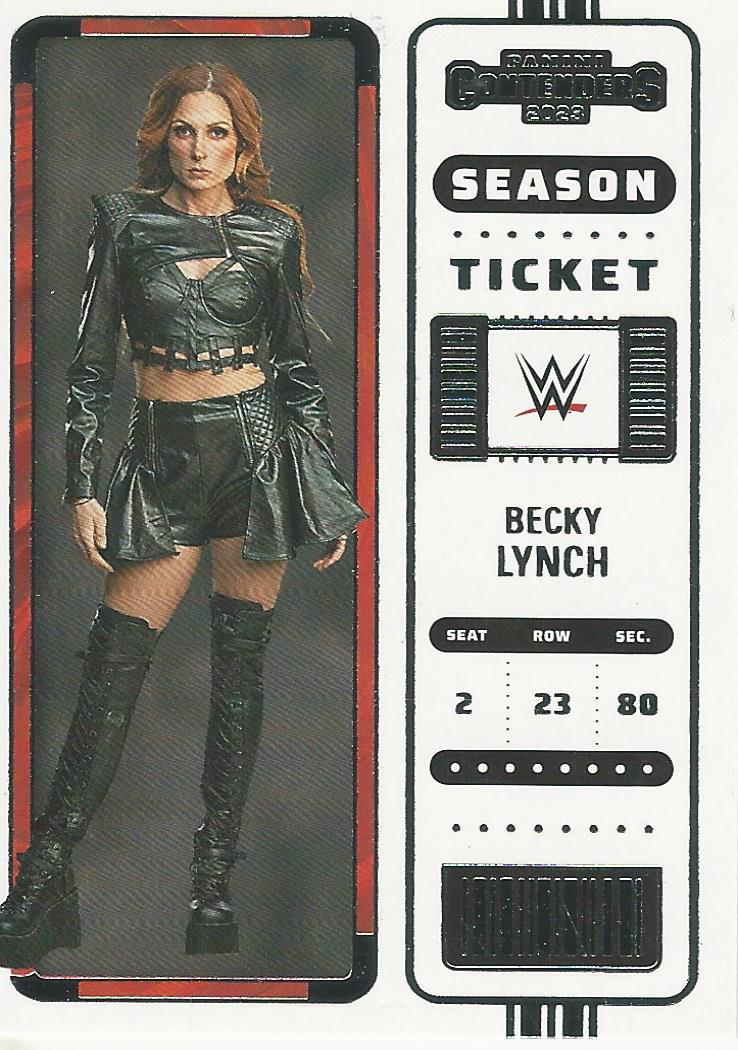 WWE Panini Chronicles 2023 Becky Lynch #107