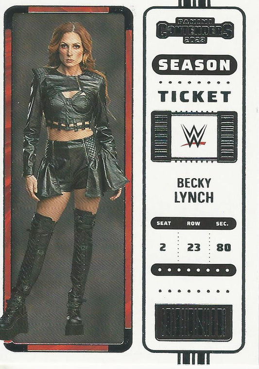 WWE Panini Chronicles 2023 Becky Lynch #107