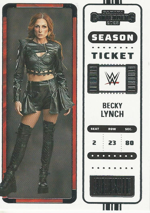 WWE Panini Chronicles 2023 Becky Lynch #107