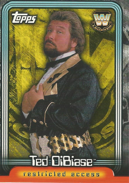 WWE Topps Insider 2006 Million Dollar Man Ted DiBiase L1