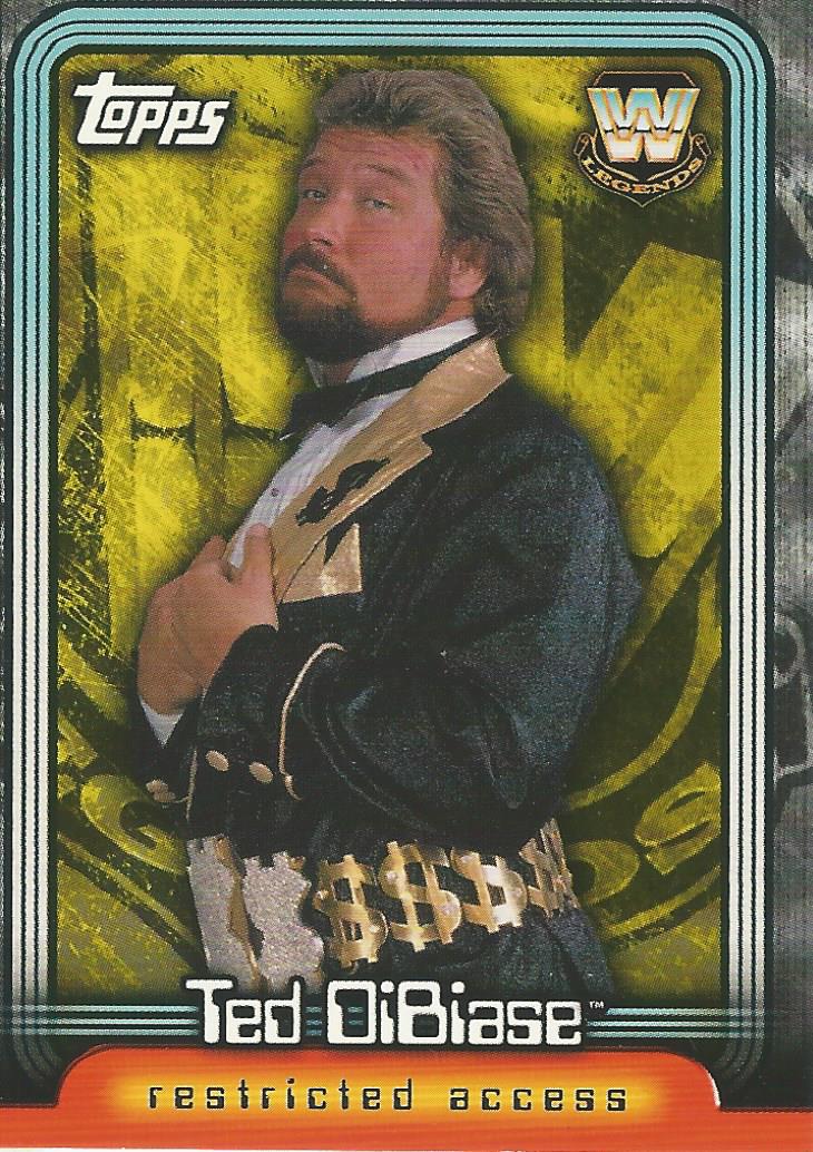 WWE Topps Insider 2006 Million Dollar Man Ted Dibiase L1 trading card PW Catalog