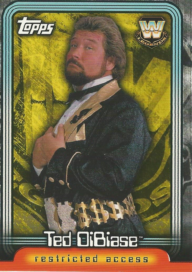 WWE Topps Insider 2006 Million Dollar Man Ted Dibiase L1 trading card PW Catalog