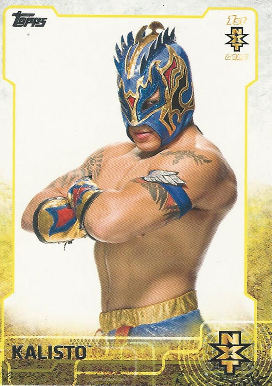 WWE Topps 2015 Kalisto NXT #7