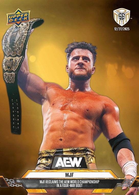 MJF – MJF Reclaims the AEW World Championship in a Four-Way Bout