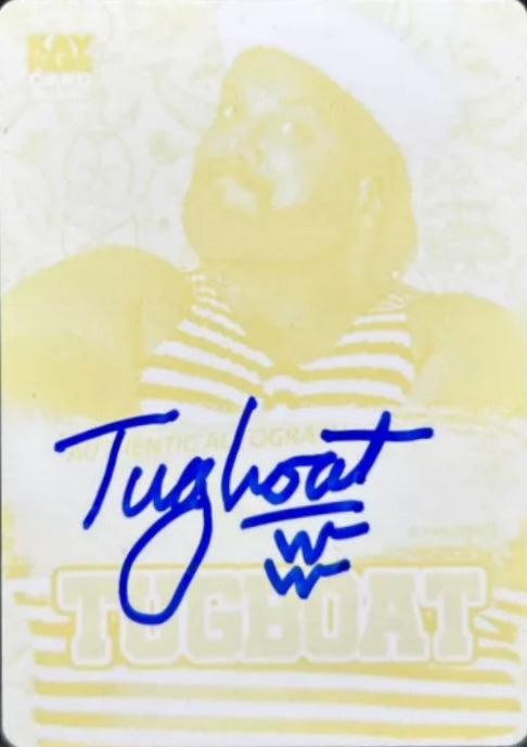 Tugboat trading card PW Catalog