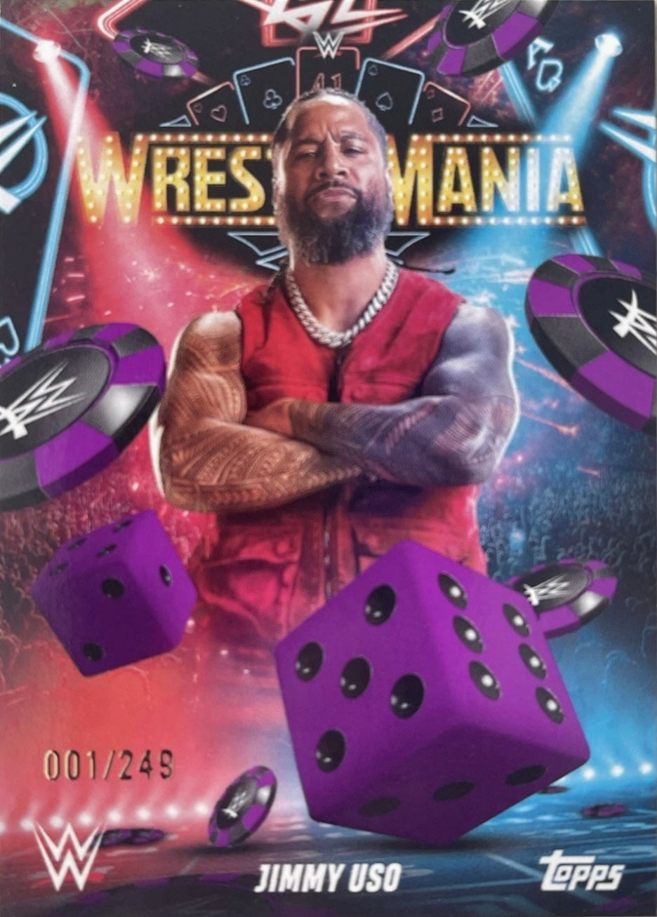 Jimmy USO trading card PW Catalog