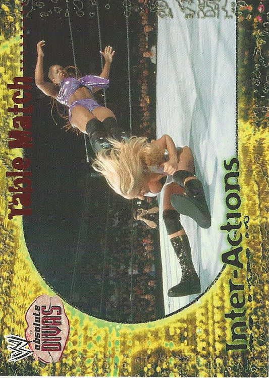 WWE Fleer Absolute Divas 2002 IA 8 of 20 Jacqueline trading card PW Catalog