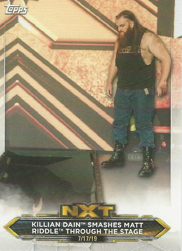 WWE Topps NXT 2020 Killian Dain #8