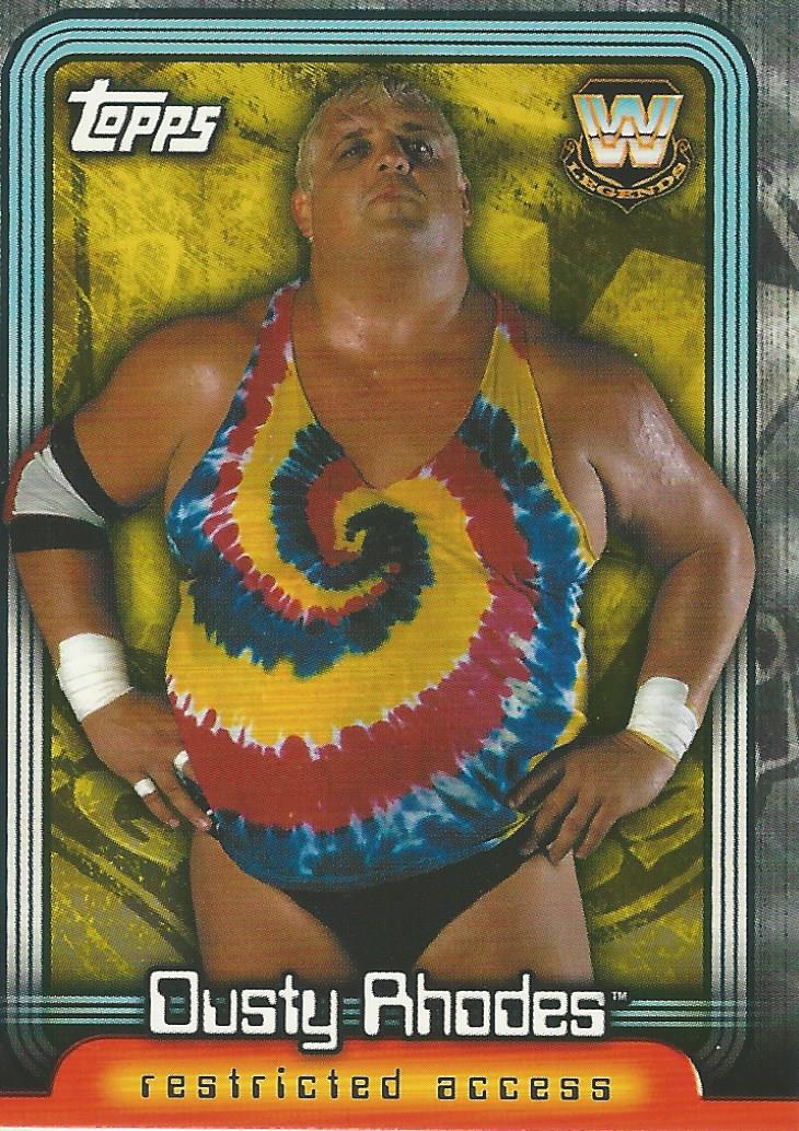 WWE Topps Insider 2006 Dusty Rhodes L2 trading card PW Catalog