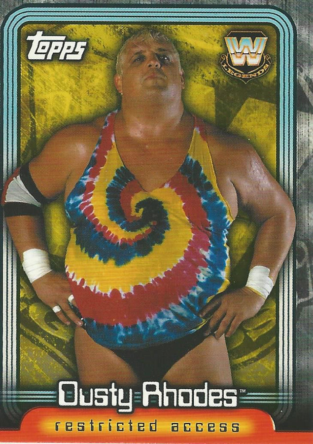 WWE Topps Insider 2006 Dusty Rhodes L2 trading card PW Catalog