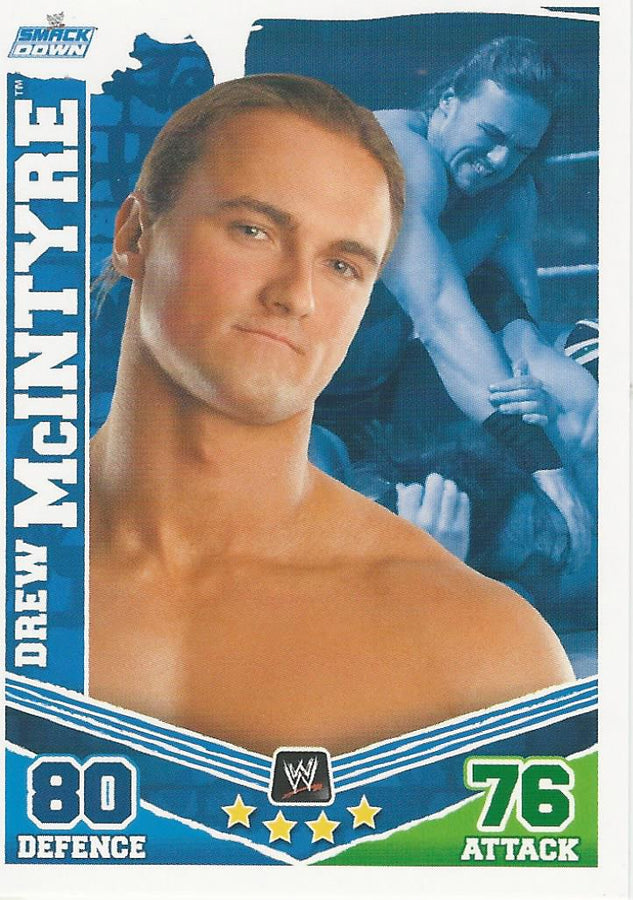 WWE Topps Slam Attax Mayhem 2010 Drew McIntyre #108