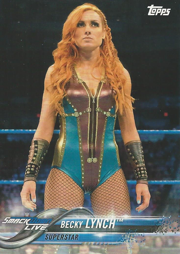 WWE Topps Then Now Forever 2018 Becky Lynch #108