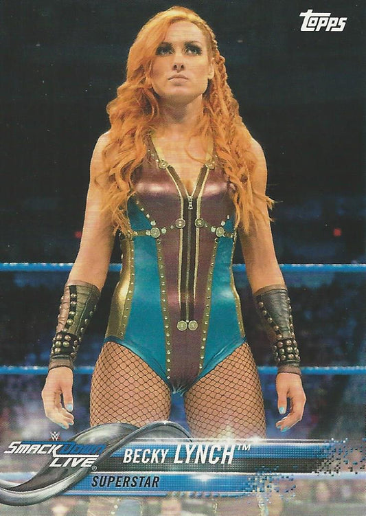 WWE Topps Then Now Forever 2018 Becky Lynch #108