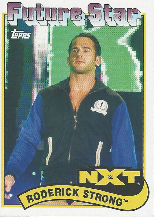 WWE Topps Heritage 2018 Roderick Strong #108