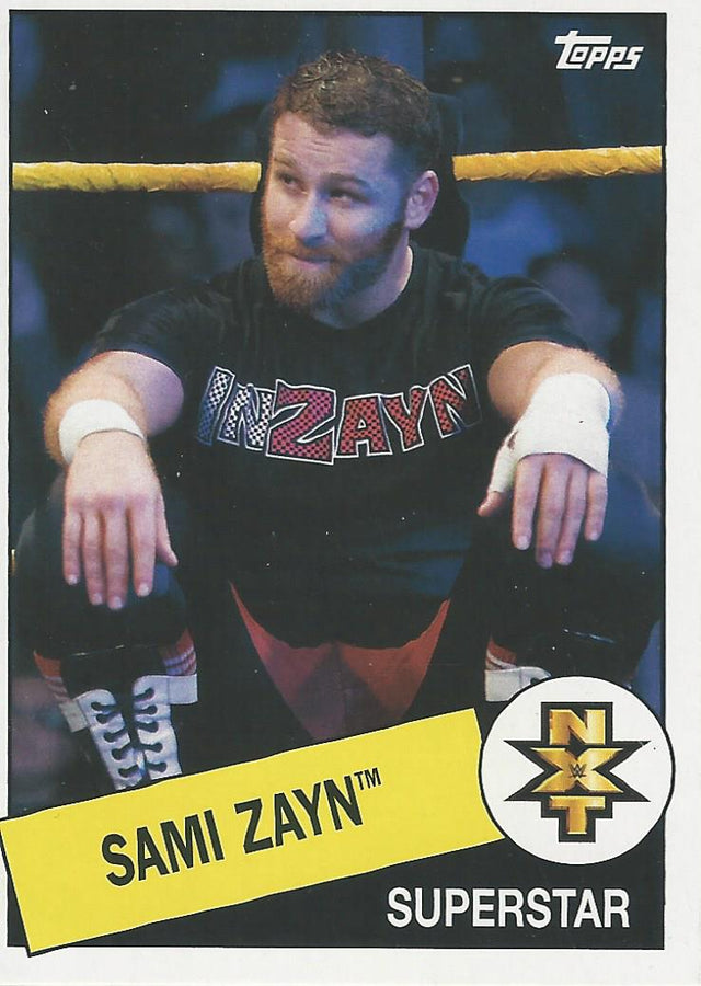 WWE Topps Heritage 2015 Sami Zayn #108
