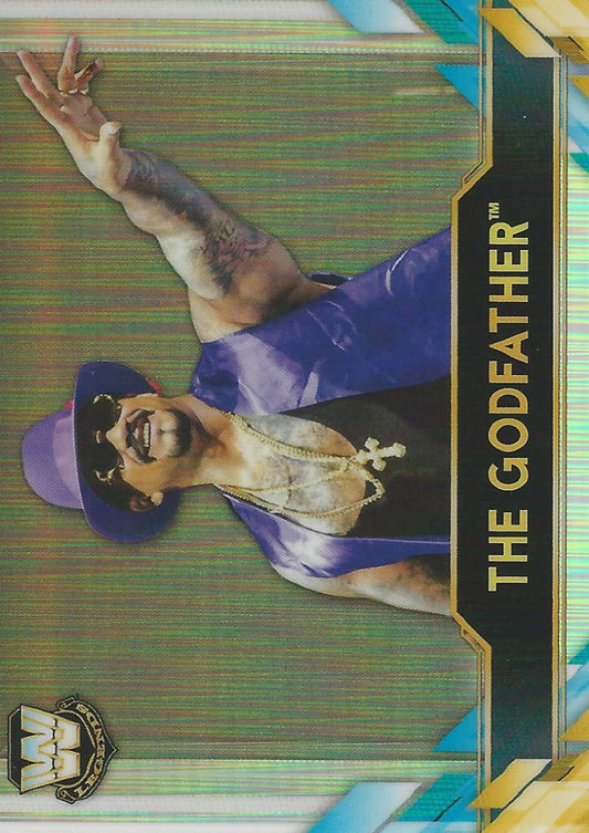 WWE Topps Chrome 2020 Godfather BL-8 trading card PW Catalog