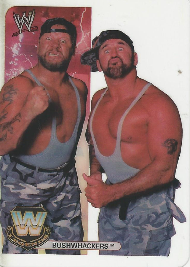 WWE Edibas Lamincards 2008 The Bushwhackers #108