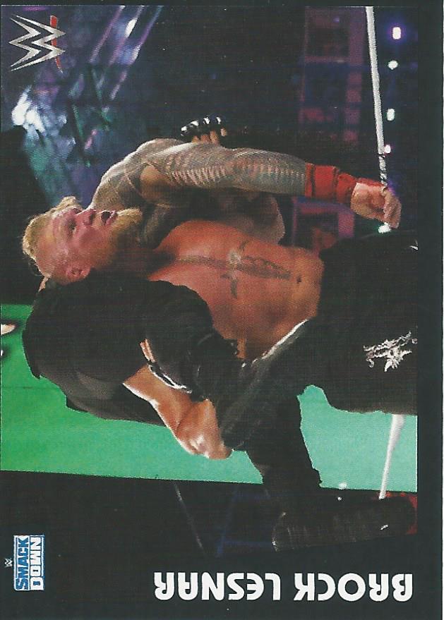 WWE Panini 2022 Sticker Collection Brock Lesnar #108